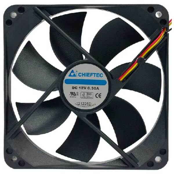 Ventilator de carcasă Chieftec ZF-1225PWM Black  photo 4