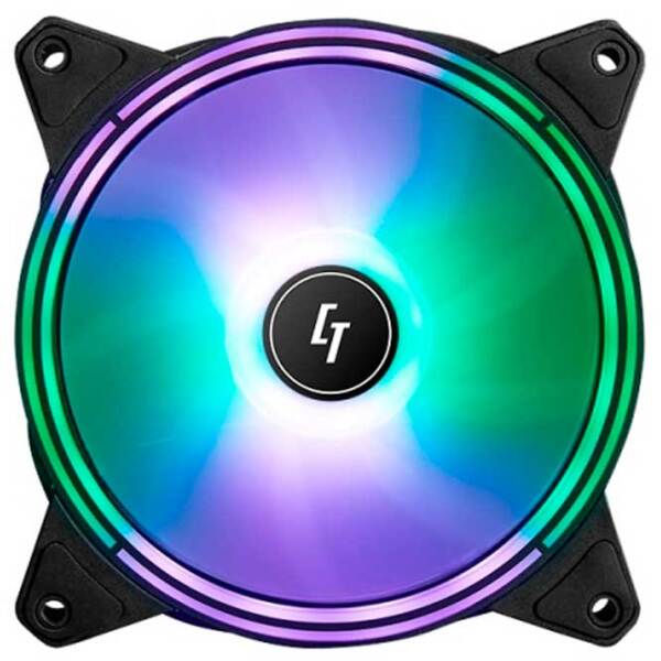 Вентилятор для корпуса Chieftec ZF-1225RGB Black  photo 2