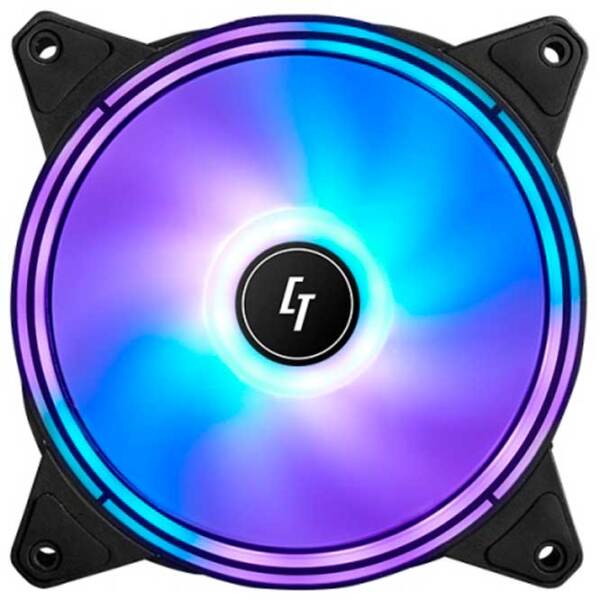 Вентилятор для корпуса Chieftec ZF-1225RGB Black  photo 3
