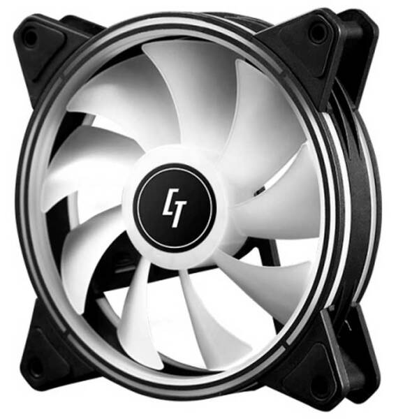 Вентилятор для корпуса Chieftec ZF-1225RGB Black  photo 5