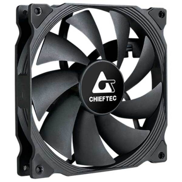 Вентилятор для корпуса Chieftec ZF-1425PWM Black  photo 3
