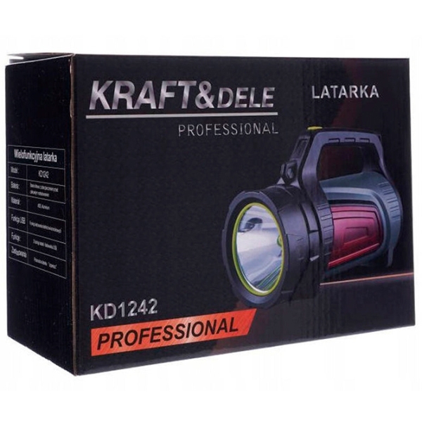 Фонарик Kraft&Dele KD1242 Black  photo 6