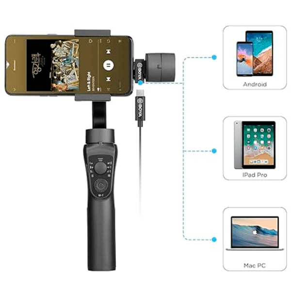 Адаптер Boya BY-K5 Black USB Type-C photo 2