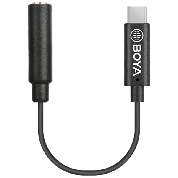 Адаптер Boya BY-K6 Black USB Type-C photo 1