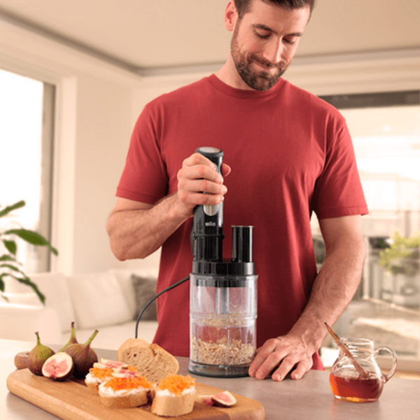 Blender de mână Braun MQ55755MBK Black  photo 6