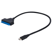 Adaptor Cablexpert AUS3-03 Black USB Type-C