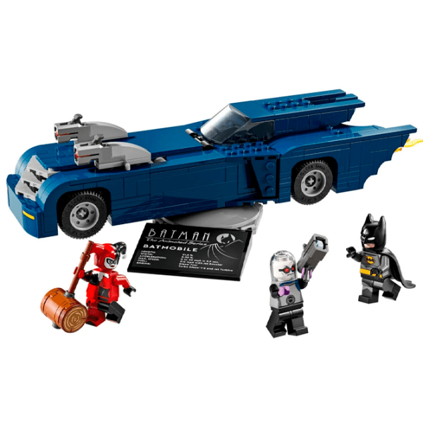 Constructor LEGO Batmobile vs Harley Quinn & Mr Freeze Multicolor Numărul de piese 435, 8+ photo 2