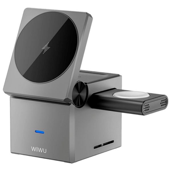 Încărcător wireless WIWU Wi-W030 (15 W) Gray 3 A / Gray photo 1