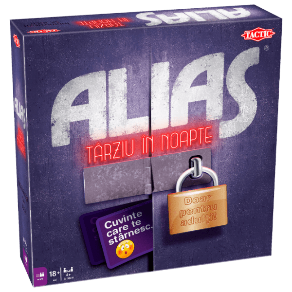 Настольная игра Tactic Alias Noaptea Târziu Развитие, 18+ photo 1