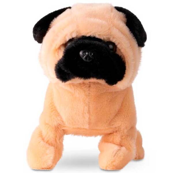 Мягкая игрушка Pugs At Play Animals Peanut Walking Dog Коричневый 1+ photo 3