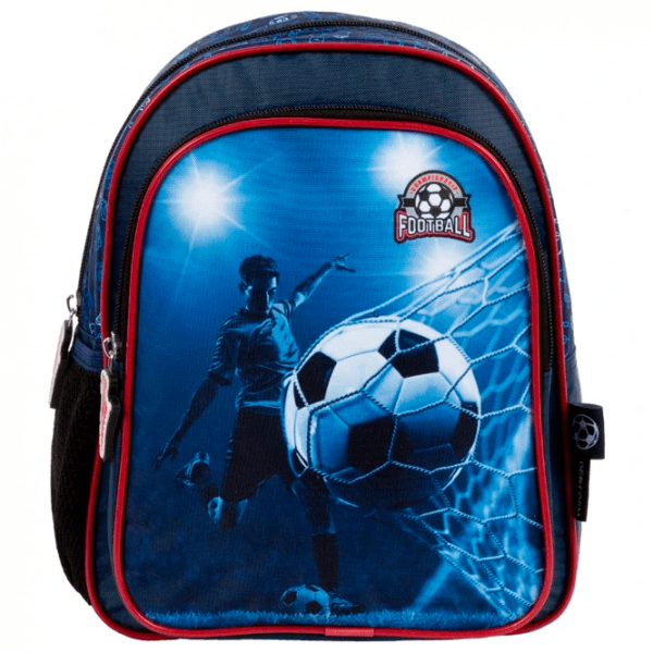 Ghiozdan pentru copii Derform Football Red
Blue  photo 3