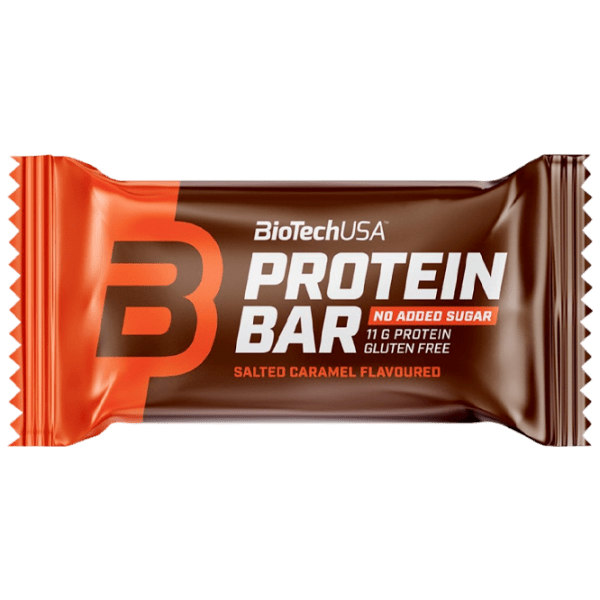 Batoane proteice BioTechUSA Protein Bar Caramelă sărată (5999076236770) 35 g photo 1