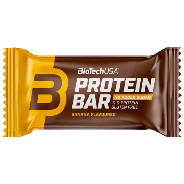 Batoane proteice BioTechUSA Protein Bar Banană (5999076236763) 35 g photo 1