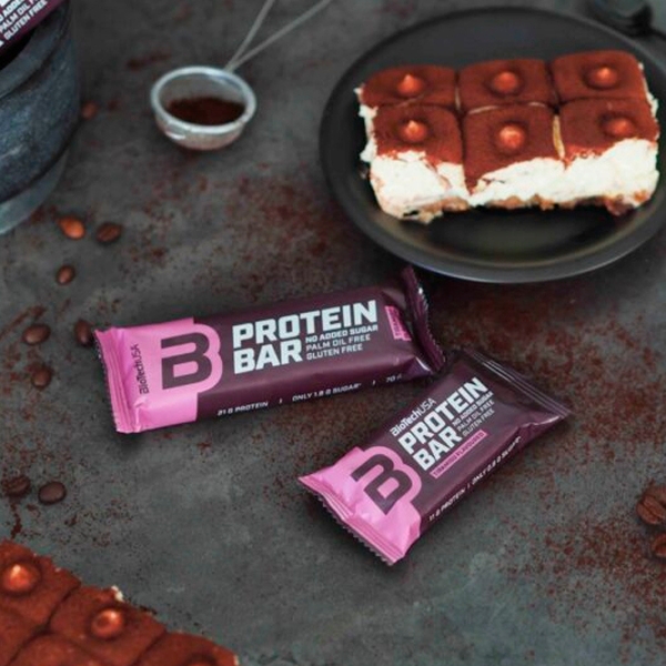 Batoane proteice BioTechUSA Protein Bar Tiramisu (5999076238941) 35 g photo 3