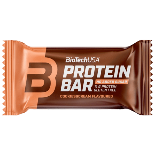 Batoane proteice BioTechUSA Protein Bar Biscuit cu cremă (5999076236749) 35 g photo 1