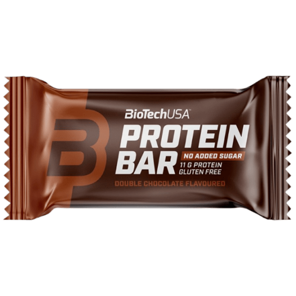 Batoane proteice BioTechUSA Protein Bar Ciocolată dublă (5999076236725) 35 g photo 1
