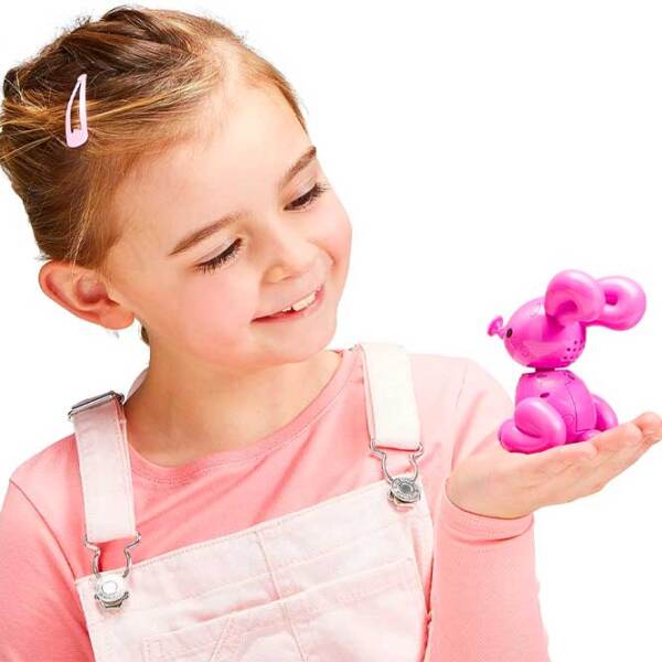 Интерактивная игрушка Moose Toys Animals Squeakee Poppy The Bunny Розовый 1+ photo 5
