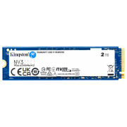 SSD Kingston NV3 M.2 NVMe 2 ТБ Скорость чтения: 6000 Мб/ с,
Скорость записи: 5000 MБ/ с