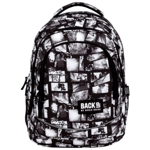 Рюкзак для детей BackUP Manga White
Черный  photo 1