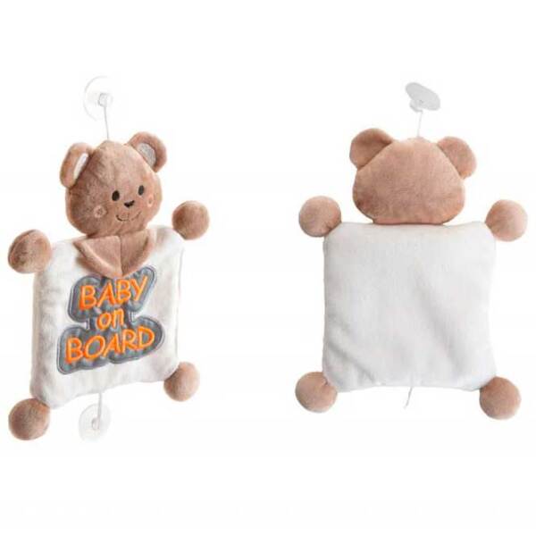 Мягкая игрушка BabyJem Animals Baby On Board Коричневый 0+ photo 3