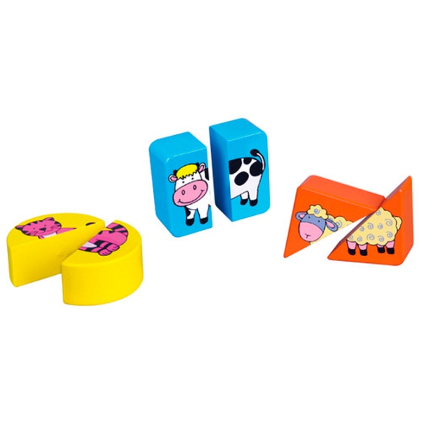 Puzzle VIGA Животные на ферме (59585) Количество деталей: 24, Рекомендуемый возраст: 1+ photo 3