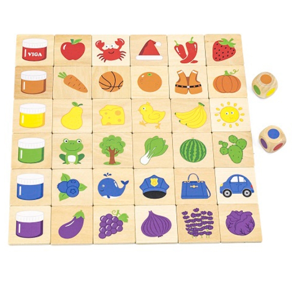 Puzzle VIGA Изучаем цвета (44505) Количество деталей: 24, Рекомендуемый возраст: 3+ photo 3