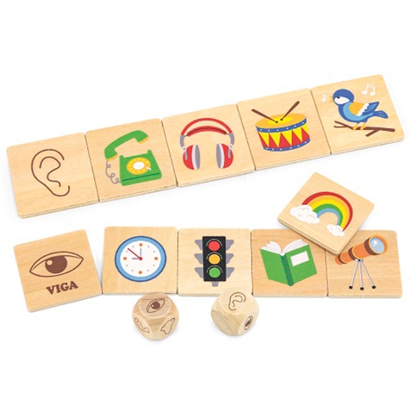 Puzzle VIGA Изучаем органы чувств (44507) Количество деталей: 48, Рекомендуемый возраст: 3+ photo 3