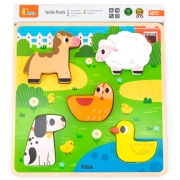 Puzzle VIGA Ферма (44662) Количество деталей: 5, Рекомендуемый возраст: 1+