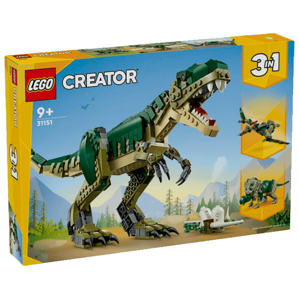 Constructor LEGO T. Rex Multicolor Numărul de piese 626, 9+ photo 1