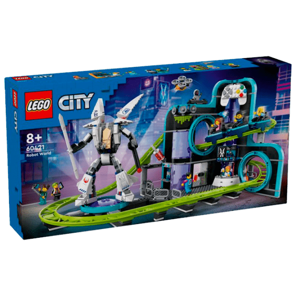Constructor LEGO Robot World Multicolor Numărul de piese 986, 8+ photo 1