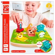 Puzzle Hape Ферма с музыкой (E1614) Количество деталей: 8, Рекомендуемый возраст: 1+