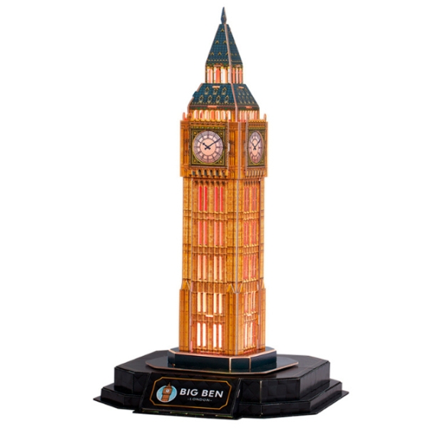 Пазл 3D CubicFun Big Ben (L537h) Количество деталей: 32, Рекомендуемый возраст: 8+ photo 3