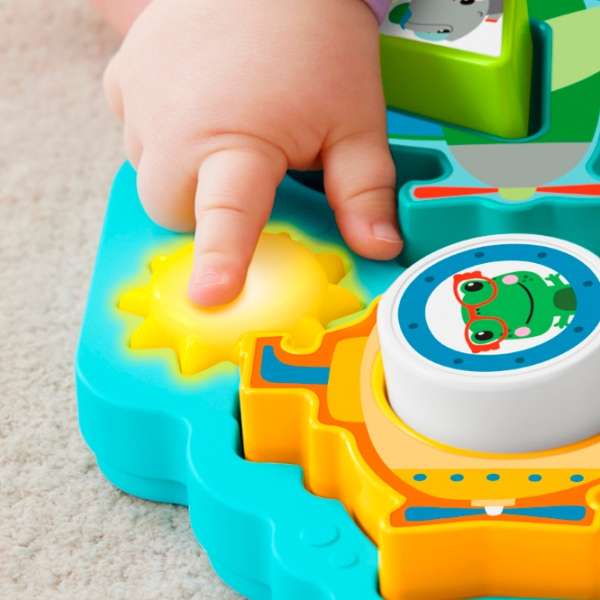 Puzzle Fisher Price Vehicule forme și sunete (HRP31) Numărul de piese: 6, V&acirc;rsta recomandată: de la 6 luni photo 5