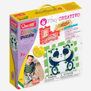 Puzzle Quercetti Play Creativo Lacing (18217) Количество деталей: 12, Рекомендуемый возраст: 3+