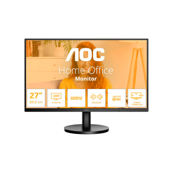 Monitor AOC U27B3A Black 27" UHD IPS WLED photo 1