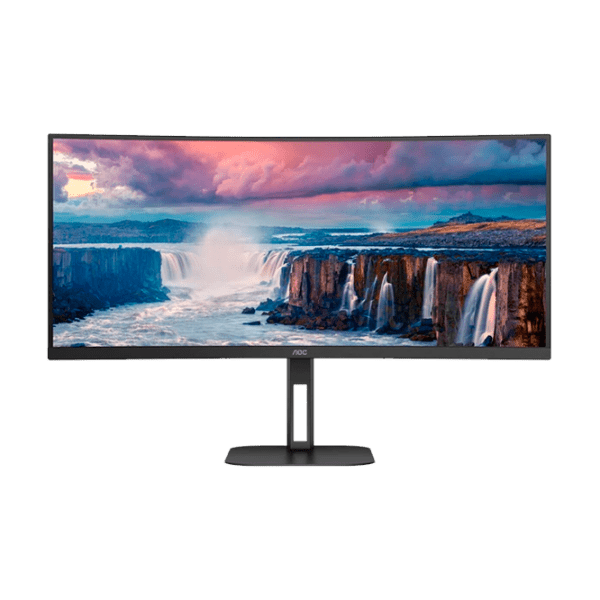 Monitor AOC CU34V5C/ BK Black 34" WQHD VA WLED photo 1