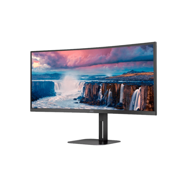 Monitor AOC CU34V5C/ BK Black 34" WQHD VA WLED photo 2
