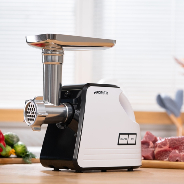 Mașină de tocat carne Ardesto MGA-2300W White 2300 W, 2.2 kg/ min photo 7