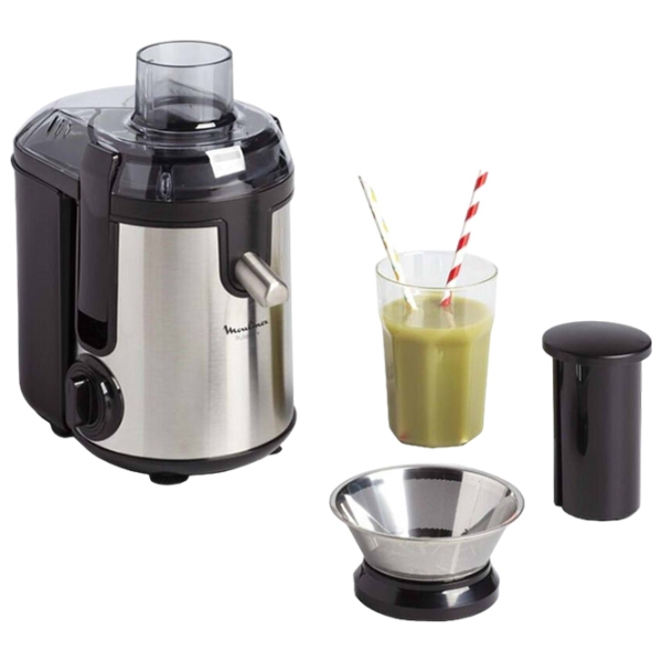 Storcator de fructe Moulinex JU420D10 Silver 400 W, , Numărul de viteze: 2 photo 2