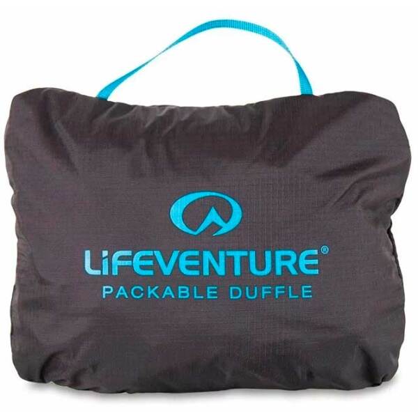 Geantă pentru călătorii Lifeventure Packable Duffle Black 70l   photo 2