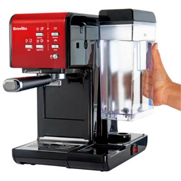 Espressor Breville Prima Latte II VCF109X-01 Red 1050 W, 1.5 l, Bloc termic photo 2