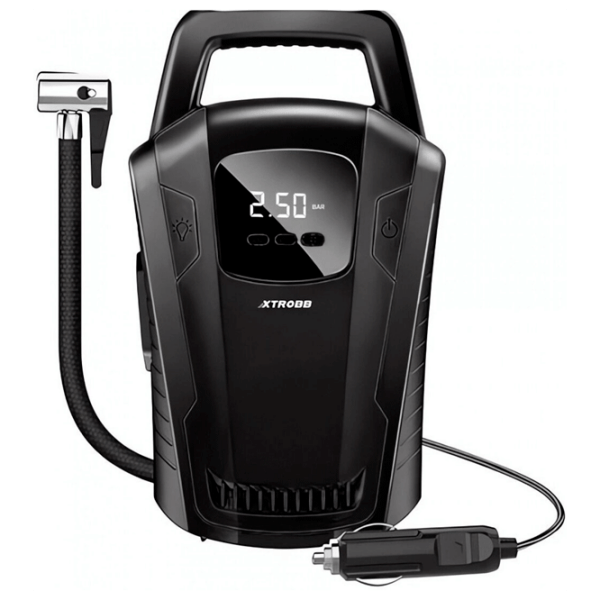 Compresor auto Xtrobb 21866 Black 10 bar photo 1