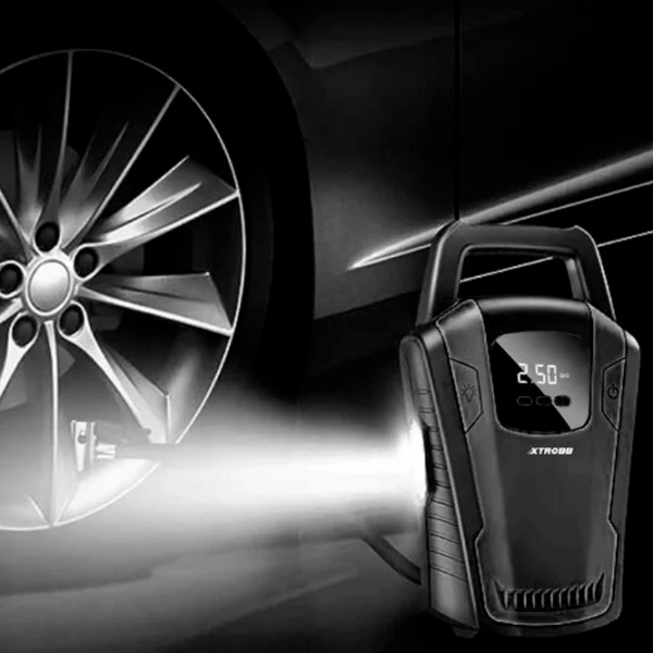 Compresor auto Xtrobb 21866 Black 10 bar photo 5