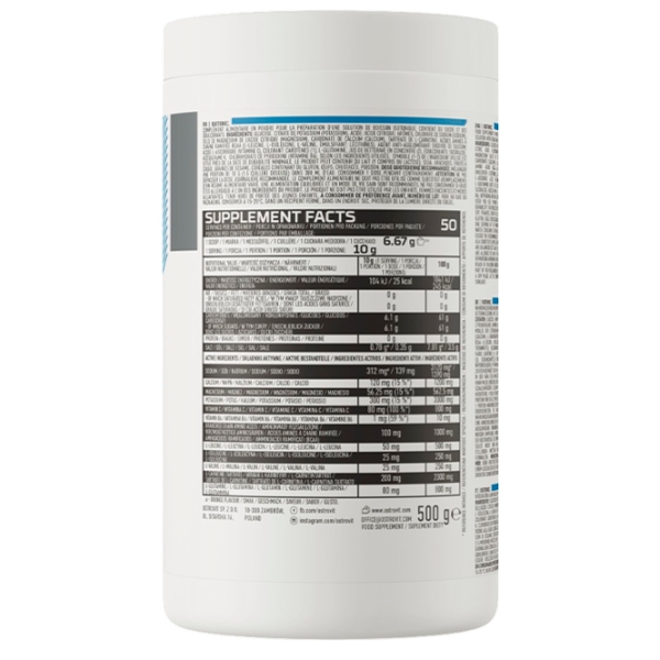 Изотонические напитки OstroVit IsoTonic (5903933904276) 500 г photo 3