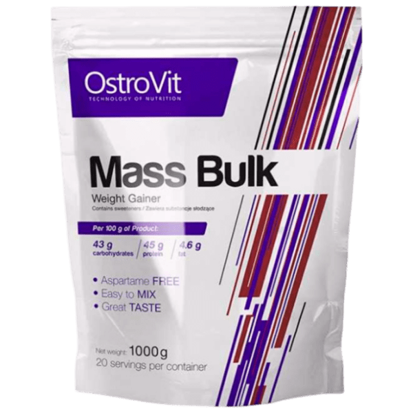 Gainer OstroVit Mass Bulk (5902232612820) 1000 g photo 1