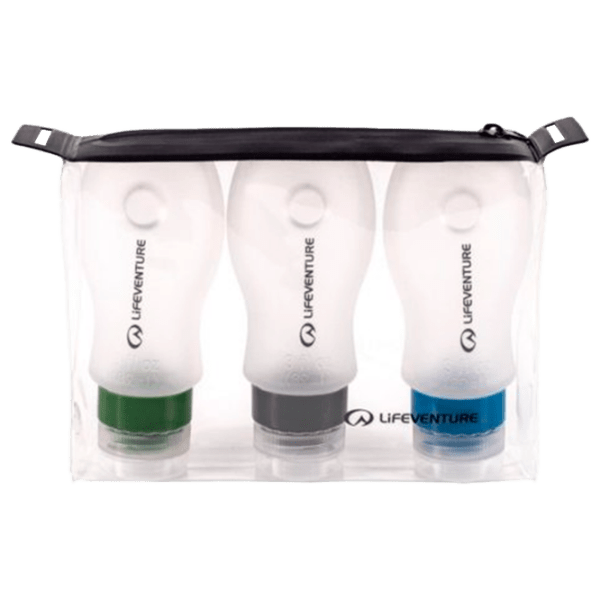 Sticle pentru apă Lifeventure Squeezy Transparent 89 ml photo 1