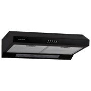 Hotă Wolser WL 6010 Black 60 cm, Recirculare, 275 m³/h