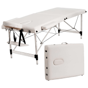 Masă de masaj Costway HB87019WH White 
