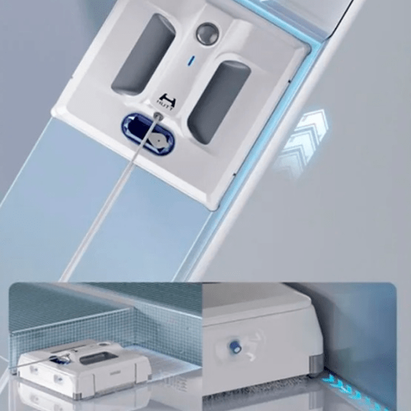 Robot pentru curățarea ferestrelor Hutt A1 White Suprafața de curățire: 80 m² photo 9