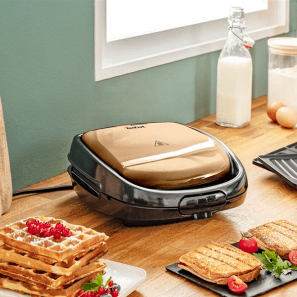 Aparat pentru sandvișuri Tefal SW341G10 Auriu 700 W, Cantitatea de sandwich-uri:  photo 6